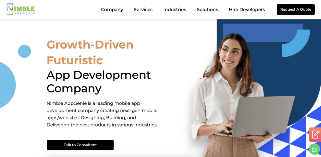 Nimble AppGenie Best App Design Agency