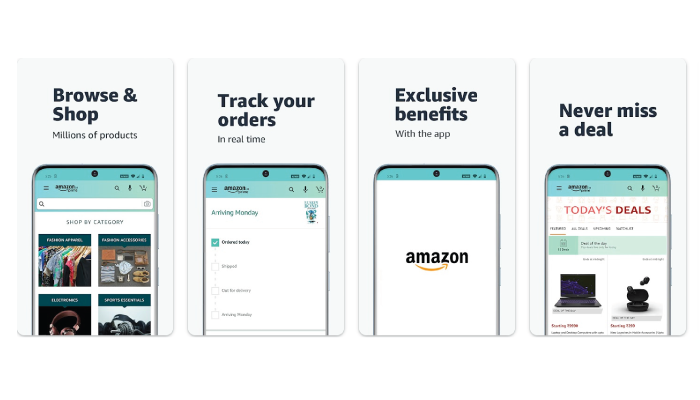 Amazon app design