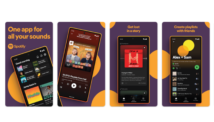 Spotify app redesign