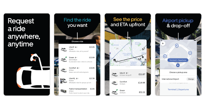 Uber App Design