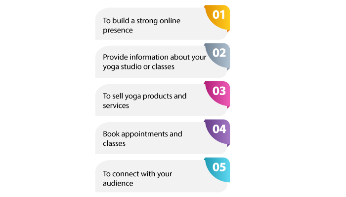 Need a yoga website for your wellness business