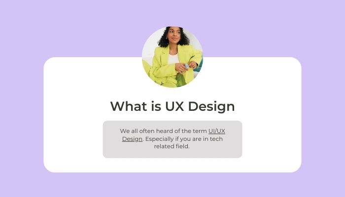 what is ux design