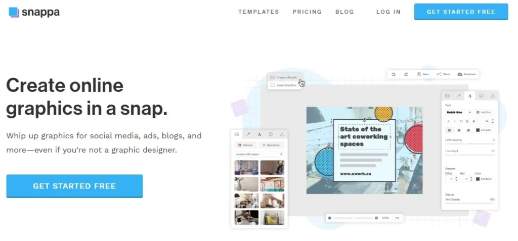 Snappa Graphic Design Software 