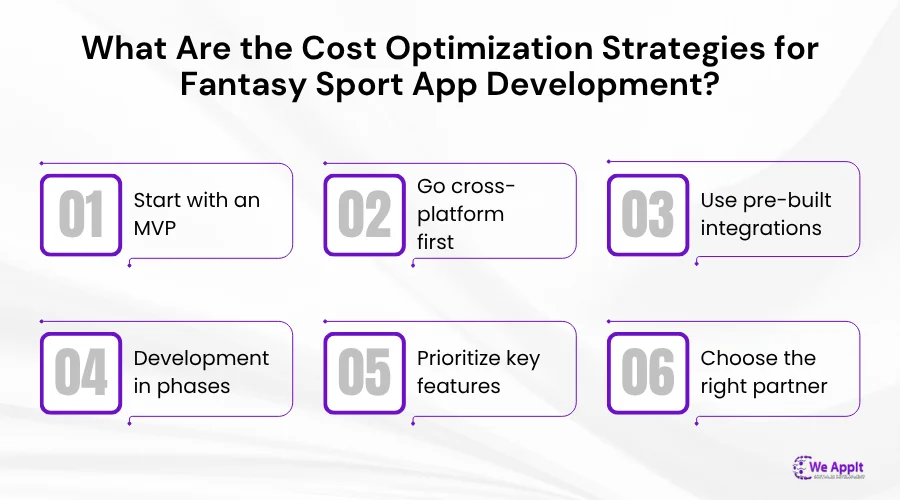 What Are the Cost Optimization Strategies for Fantasy Sport App Development