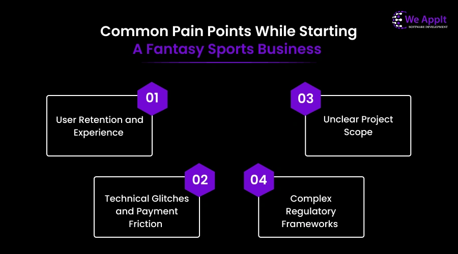 Common Pain Points While Starting a Fantasy Sports Business