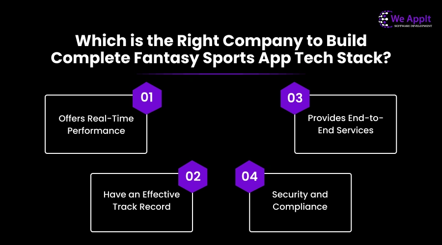 Which is the Right Company to Build Complete Fantasy Sports App Tech Stack